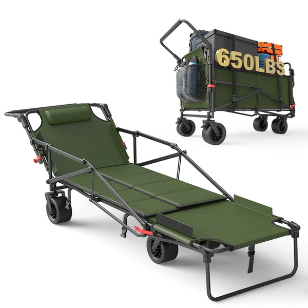 Rugged Folding Utility Wagon
