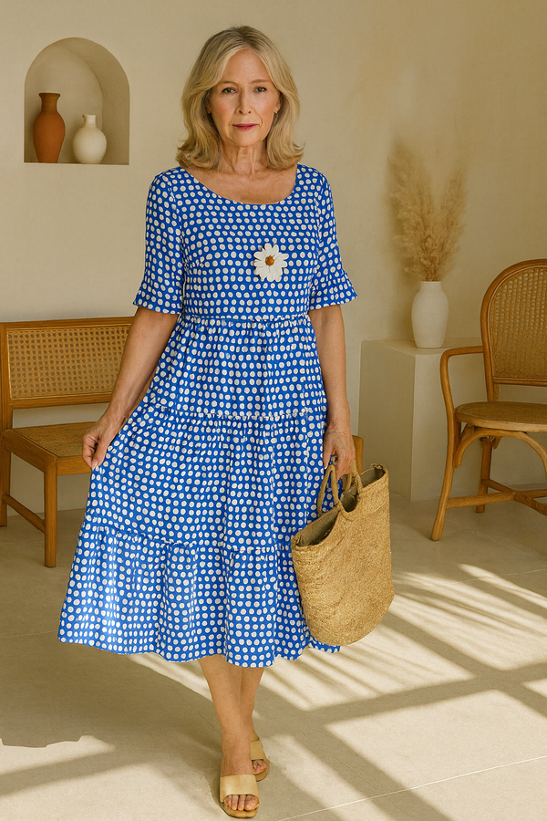 Zerelle Classic Short Sleeve Midi