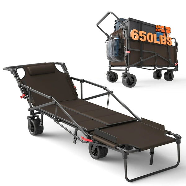 Rugged Folding Utility Wagon